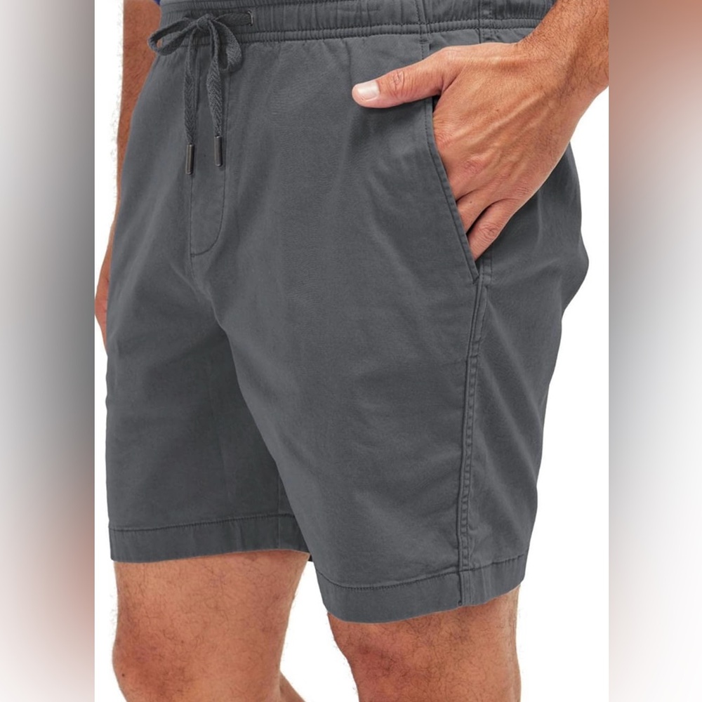 Gap Men’s Pull on Shorts Stone Grey Medium